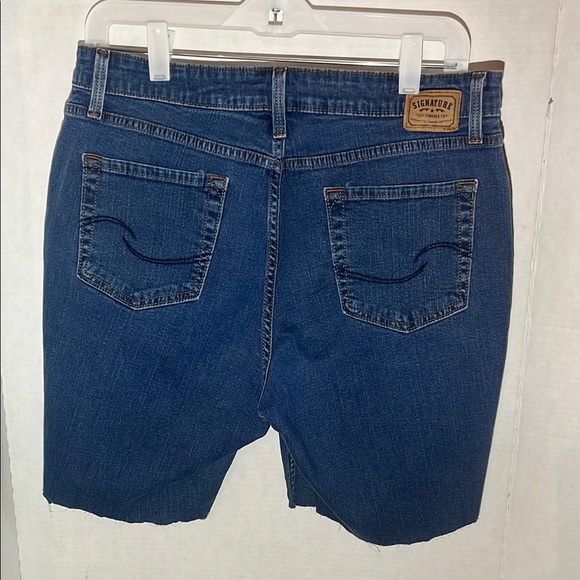 Levi's Blue Denim jean shorts - Picture 4 of 5